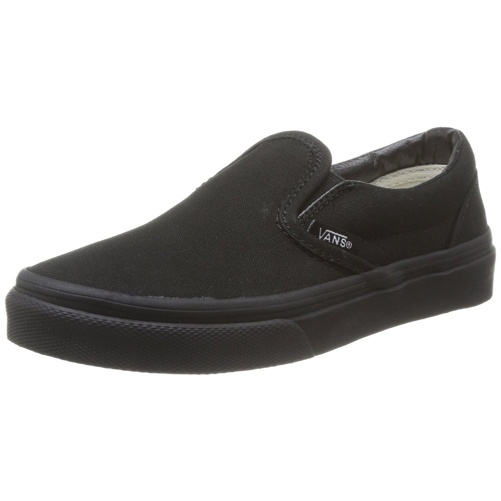 Vans Infants VANS CLASSIC SLIP ON SKATE SHOES 5 (BLACK)